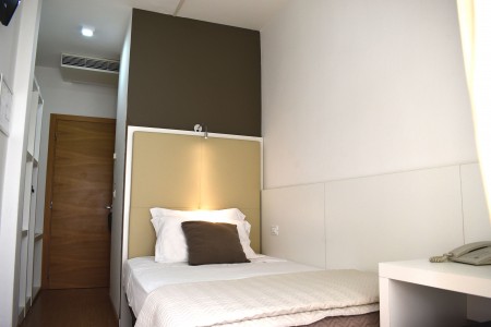 Single rooms with French bed