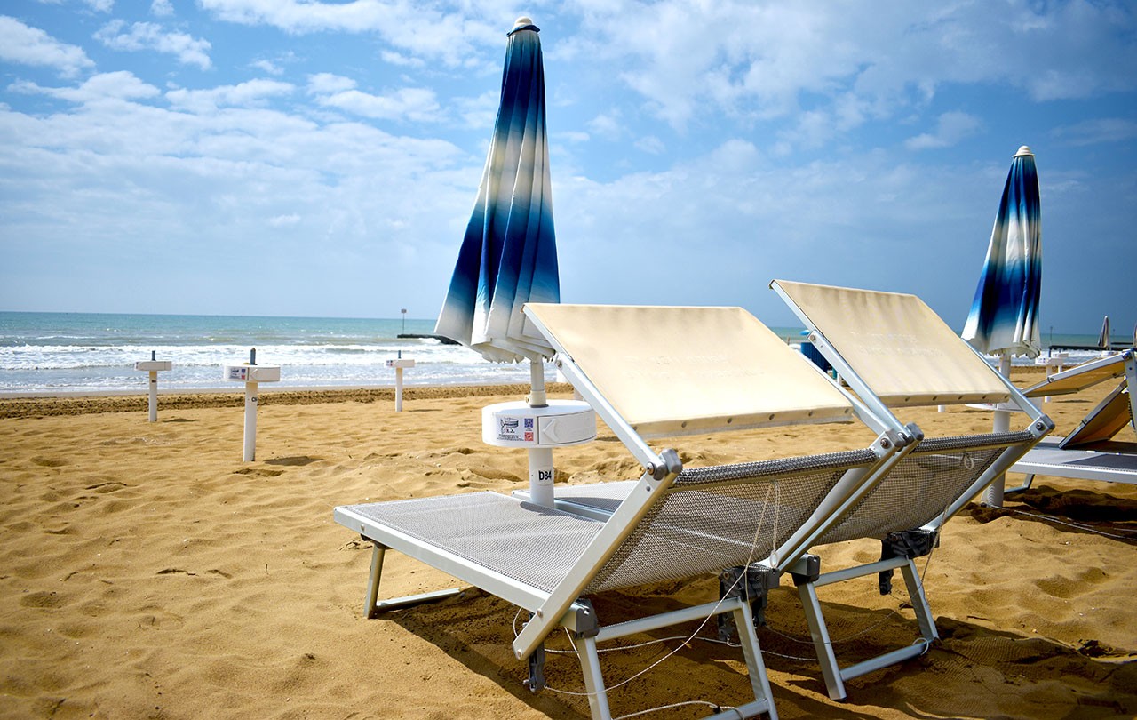 Beach and Parking on the day of Departure